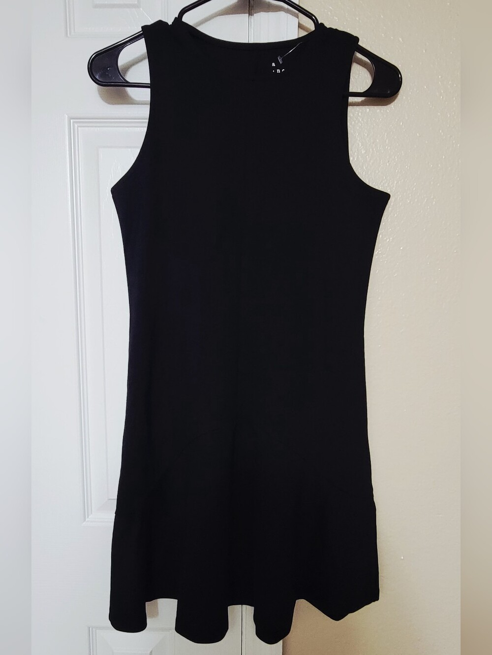 a new day Black Sleeveless Mini Dress